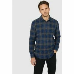 Mantaray Heavy Check Shirt For Male
