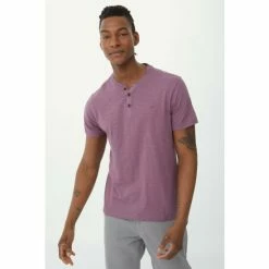 Mantaray Pure Cotton Slub Y Neck T-shirt For Male -Cheap Mantaray Store unnamed file 5214