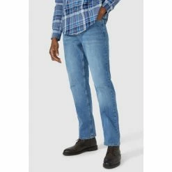 Mantaray Light Wash Straight Jean For Male