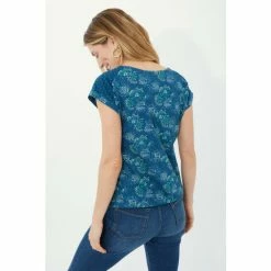 Mantaray Raglan Sleeve Leopard Floral Slub Tie Hem Top For Female 11 Mantaray Raglan Sleeve Leopard Floral Slub Tie Hem Top For Female -Cheap Mantaray Store unnamed file 5350