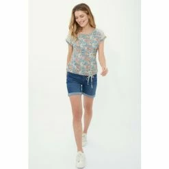 Mantaray Raglan Sleeve Leopard Floral Slub Tie Hem Top For Female 14 Mantaray Raglan Sleeve Leopard Floral Slub Tie Hem Top For Female -Cheap Mantaray Store unnamed file 5353