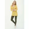 Mantaray Triangle Mix & Match Slub Square Neck Tunic For Female
