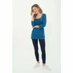 Mantaray Triangle Mix & Match Slub Square Neck Tunic For Female -Cheap Mantaray Store unnamed file 5404