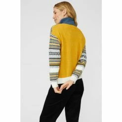 Mantaray Fair Isle Sleeve & Yoke Roll Neck Jumper For Female -Cheap Mantaray Store unnamed file 5455
