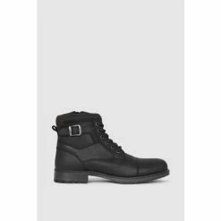 Mantaray Milford Leather Buckle Detail Boot For Male -Cheap Mantaray Store unnamed file 5489