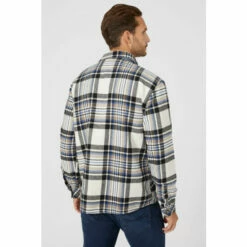 Mantaray Neutral Check Shirt For Male -Cheap Mantaray Store unnamed file 549