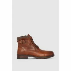 Mantaray Milford Leather Buckle Detail Boot For Male -Cheap Mantaray Store unnamed file 5490