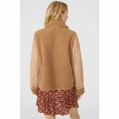 Mantaray Side Pocket Suedette Jacket With Borg Lining For Female -Cheap Mantaray Store unnamed file 5536