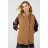 Mantaray Borg Gilet With Suedette Lining For Female