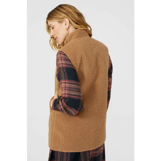 Mantaray Borg Gilet With Suedette Lining For Female 4 Mantaray Borg Gilet With Suedette Lining For Female - Image 4