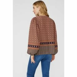 Mantaray Printed Button Through Blouse For Female -Cheap Mantaray Store unnamed file 5594