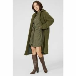 Mantaray Zip Through Cord Tie Waist Dress For Female -Cheap Mantaray Store unnamed file 5613