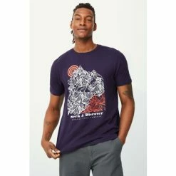 Mantaray Seek & Discover Printed Tee For Male