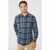 Mantaray Marl Plaid Check Shirt For Male