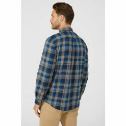 Mantaray Marl Plaid Check Shirt For Male -Cheap Mantaray Store unnamed file 5646