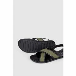 Mantaray Woolacombe Leather Mix Crossover Sandal For Male -Cheap Mantaray Store unnamed file 5677