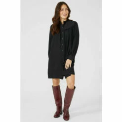 Mantaray Broderie Detail Tunic Dress For Female