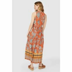 Mantaray Sleeveless Floral Print Maxi Dress For Female -Cheap Mantaray Store unnamed file 5689