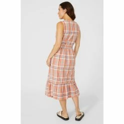 Mantaray Check Midi Shirt Dress For Female -Cheap Mantaray Store unnamed file 5718