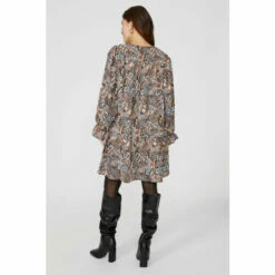 Mantaray Paisley Print Tie Neck Tunic Dress For Female -Cheap Mantaray Store unnamed file 577