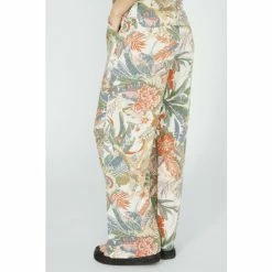 Mantaray Leafy Floral Print Soft Co-Ord Trouser For Female -Cheap Mantaray Store unnamed file 5806