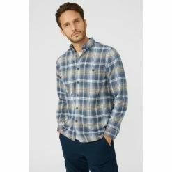 Mantaray Brushed Check Shirt For Male -Cheap Mantaray Store unnamed file 5820