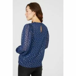 Mantaray Clipped Jaquard Blouse For Female -Cheap Mantaray Store unnamed file 5837