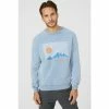 Mantaray Acid Wash Roam Free Sweatshirt For Male