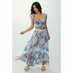 Mantaray Frill Tie Detail Top For Female -Cheap Mantaray Store unnamed file 5868