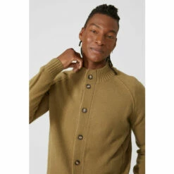 Mantaray Exposed Seam Button Through Knitted Jumper For Male -Cheap Mantaray Store unnamed file 588