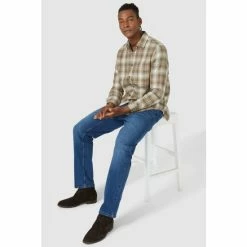 Mantaray Mid Wash Straight Jean For Male -Cheap Mantaray Store unnamed file 5899