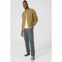 Mantaray Exposed Seam Button Through Knitted Jumper For Male -Cheap Mantaray Store unnamed file 590