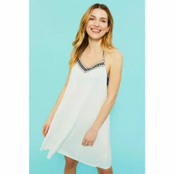 Mantaray Viscose Beaded Swing Dress For Female -Cheap Mantaray Store unnamed file 597