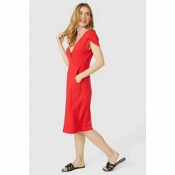 Mantaray Jersey Wrap Dress For Female -Cheap Mantaray Store unnamed file 6001