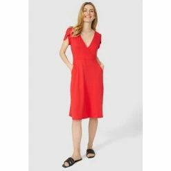 Mantaray Jersey Wrap Dress For Female -Cheap Mantaray Store unnamed file 6002