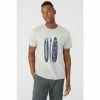 Mantaray Long Beach Surfboard Printed Tee For Male