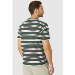 Mantaray Bold Double Stripe Crew Tee For Male -Cheap Mantaray Store unnamed file 6089