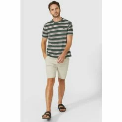 Mantaray Bold Double Stripe Crew Tee For Male -Cheap Mantaray Store unnamed file 6090