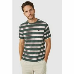 Mantaray Bold Double Stripe Crew Tee For Male -Cheap Mantaray Store unnamed file 6091