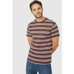 Mantaray Bold Double Stripe Crew Tee For Male -Cheap Mantaray Store unnamed file 6092