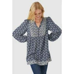 Mantaray Floral Motif Mix & Match Print Tunic For Female -Cheap Mantaray Store unnamed file 6109