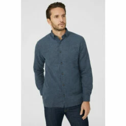 Mantaray Flannel Button Down Shirt For Male