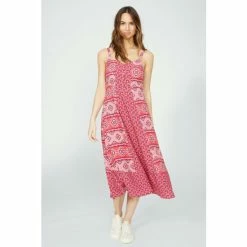 Mantaray Kaleidoscope Stripe Mix & Match Print Dress For Female