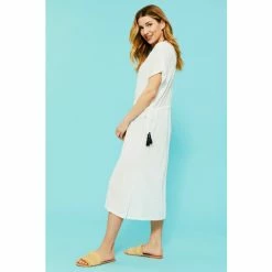 Mantaray Cotton Slub Cover Up For Female -Cheap Mantaray Store unnamed file 6273