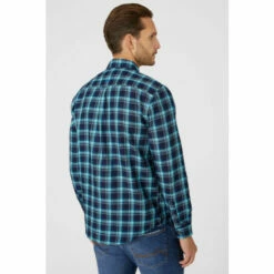 Mantaray Dark Based Shadow Check Shirt For Male -Cheap Mantaray Store unnamed file 633