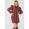 Mantaray Printed Tunic Dress With Frill Detail For Female