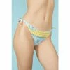 Mantaray Tile Print Tie Side Bikini Bottom For Female