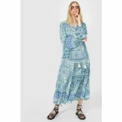 Mantaray Patchwork Paisley Crepe Midi Dress For Female 10 Mantaray Patchwork Paisley Crepe Midi Dress For Female -Cheap Mantaray Store unnamed file 6415