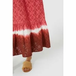Mantaray Tie Dye Jacquard Midi Skirt For Female -Cheap Mantaray Store unnamed file 6477
