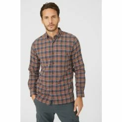 Mantaray Brushed Box Check Shirt For Male -Cheap Mantaray Store unnamed file 6491